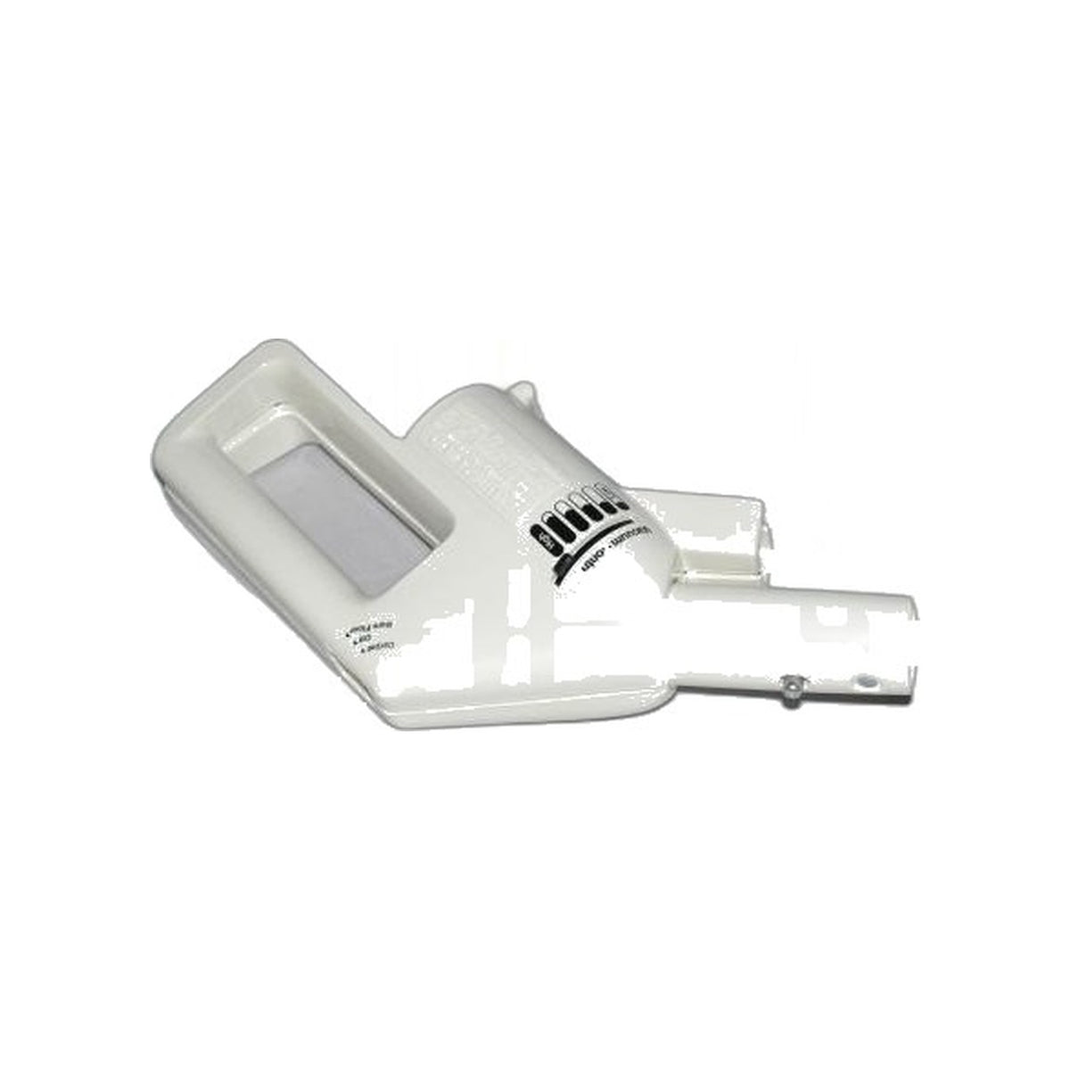 Total Control Hose Handle (White, Without Electronics) - Beam Central Vacuum
