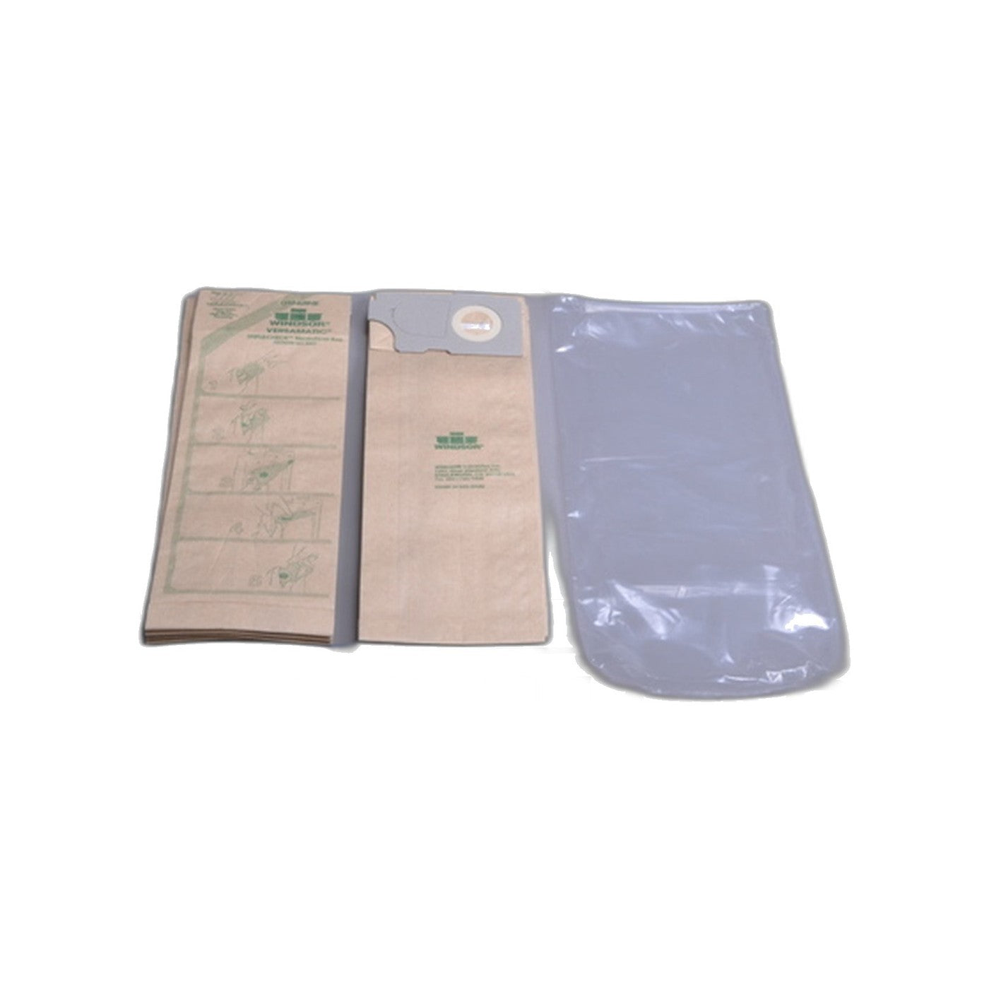 Windsor Versamatic Paper Bags (10 Pack) - Commercial Upright Replacement