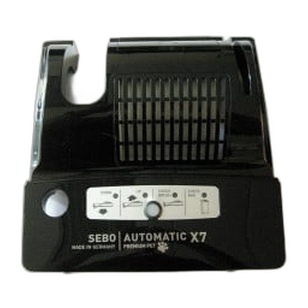 SEBO Power Head Cover for AUTOMATIC X7 Pet — Black