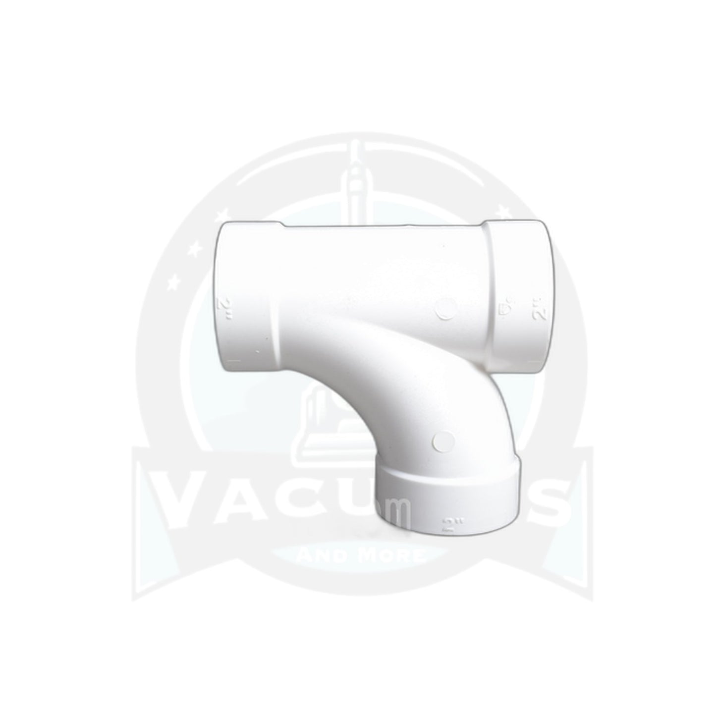 Central Vacuum 90-Degree Sweep Tee - Standard Fitting - Titan