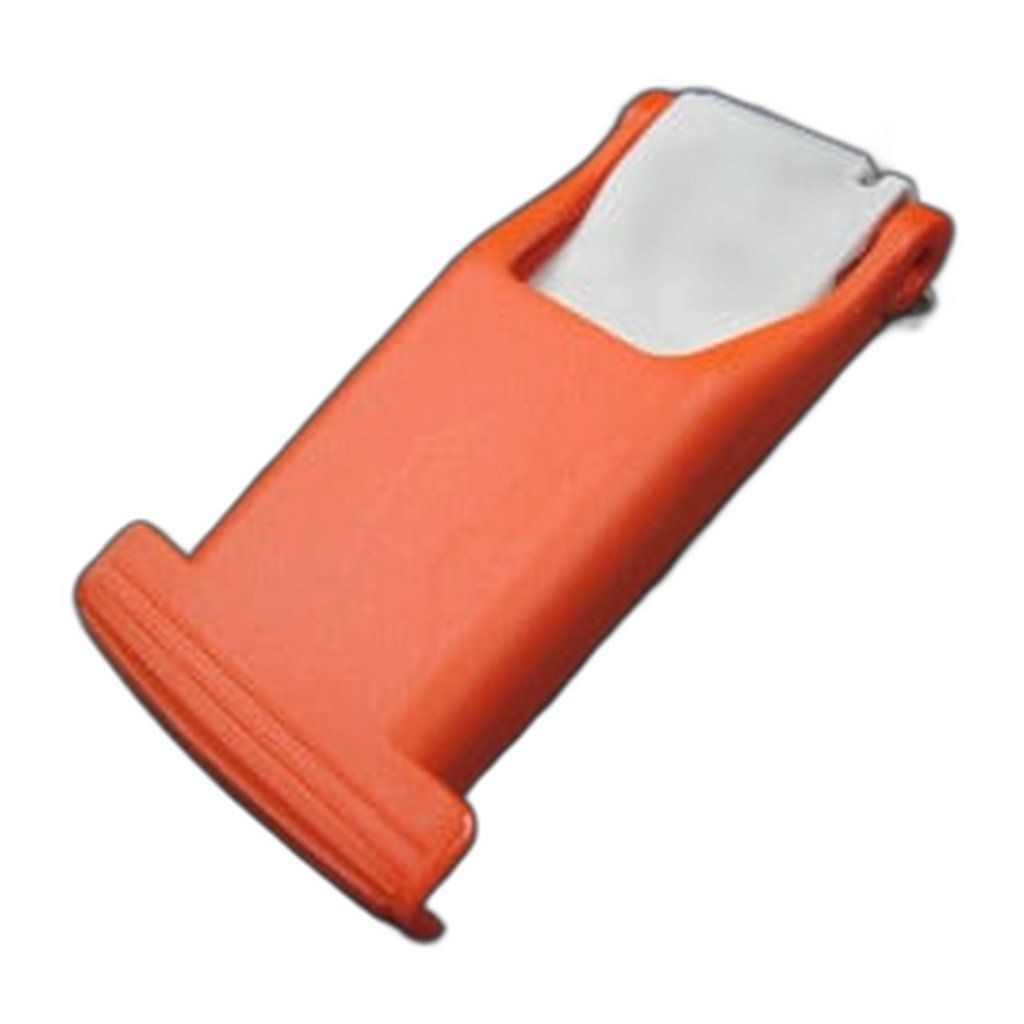 SEBO Complete Foot Pedal for AUTOMATIC X7 and X8 — Light Gray/Orange