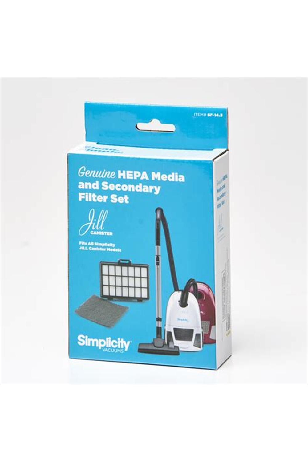 Jill HEPA Media and Secondary Filter Set
