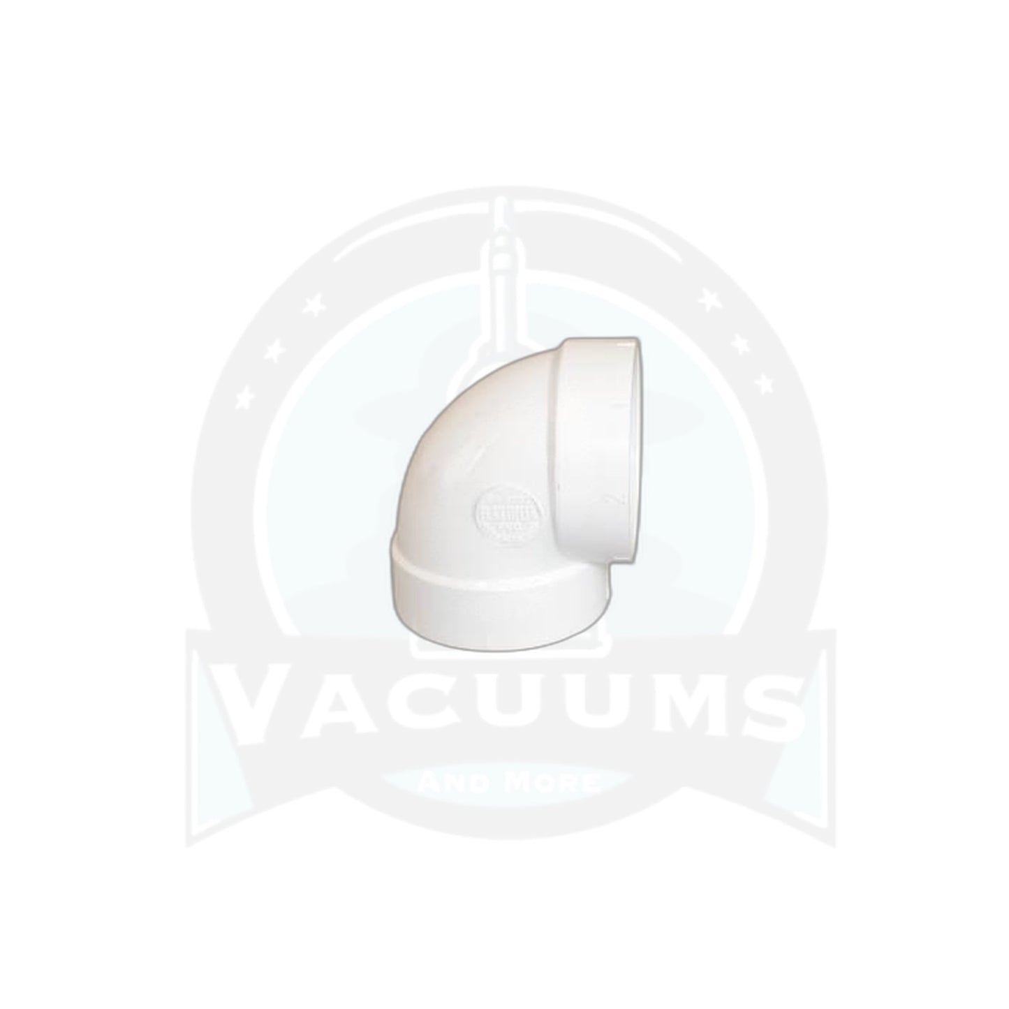 Plastiflex Central Vacuum Elbow - Short 90 Degree - Plastiflex