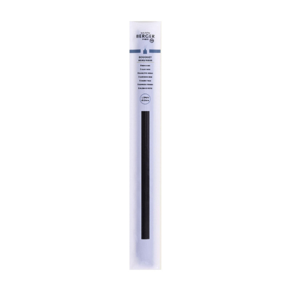 Maison Berger Black Diffuser Reeds – 24 cm, Pack of 8