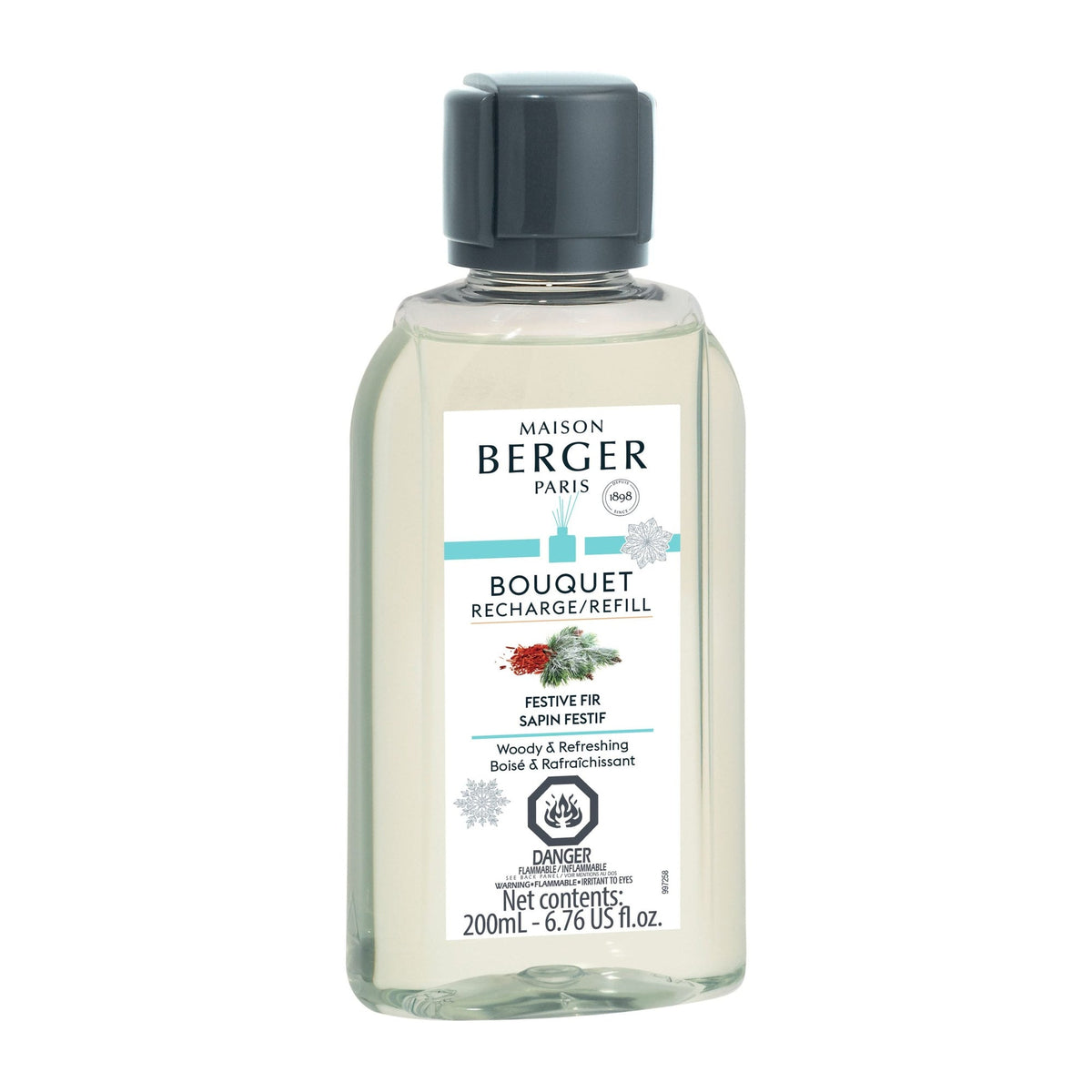Maison Berger Festive Fir Reed Diffuser Refill – 200 mL