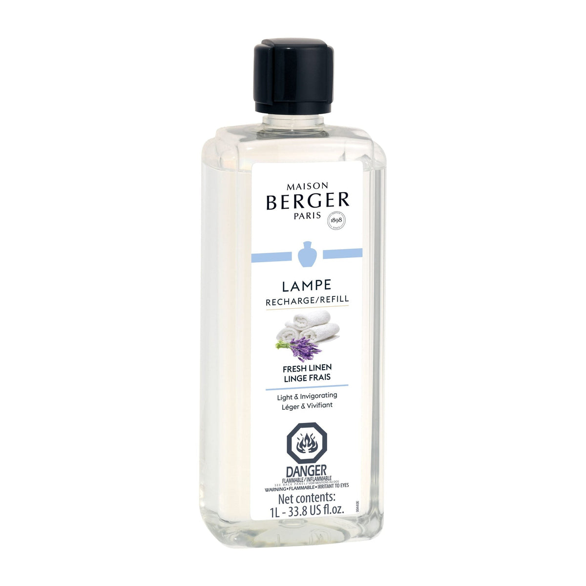 Maison Berger Fresh Linen Lamp Refill – 1 L