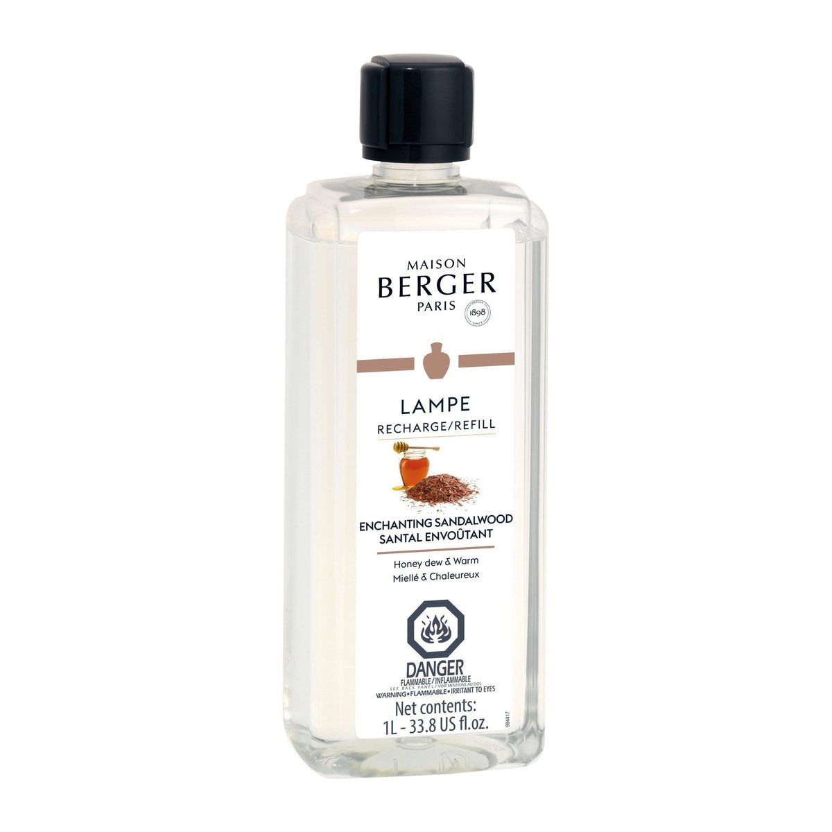 Maison Berger Enchanting Sandalwood Lamp Refill – 1 L