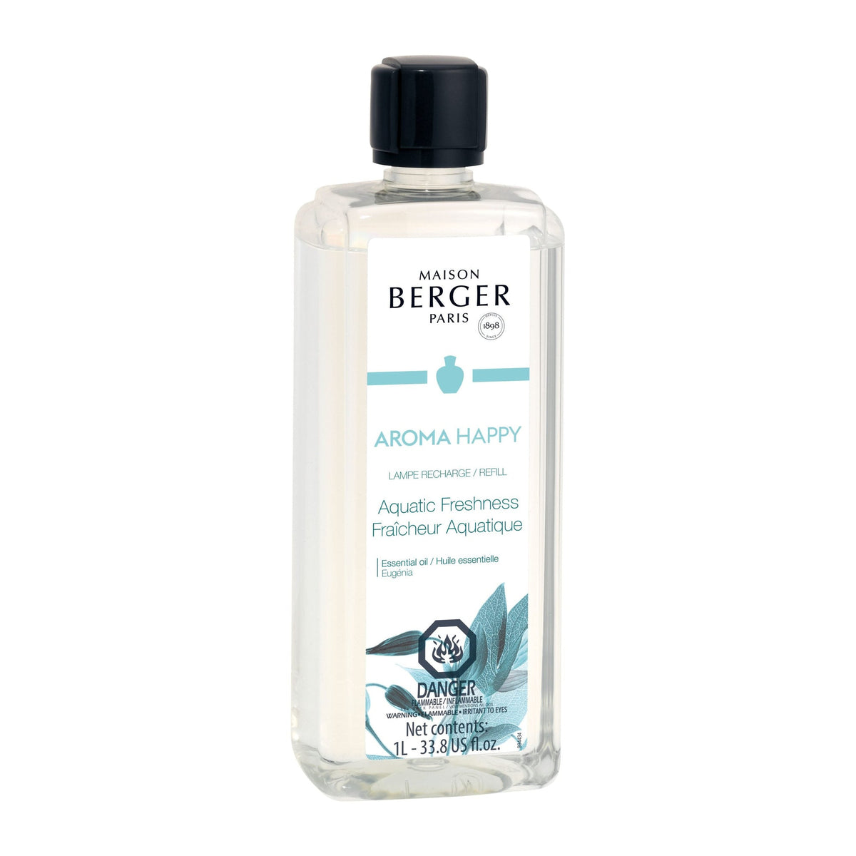 Maison Berger AROMA HAPPY : Aquatic Freshness Lamp Refill – 1 L