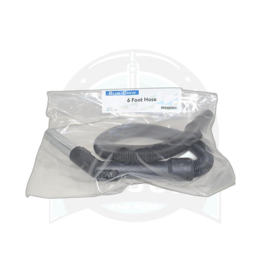 Central Vacuum Holster Hose Assembly - 6 Ft Black