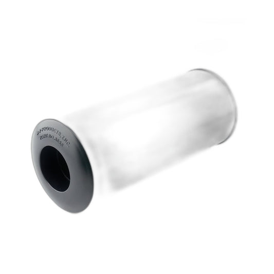 Central Vacuum Muffler Kit, Black, with Mounting Hardware