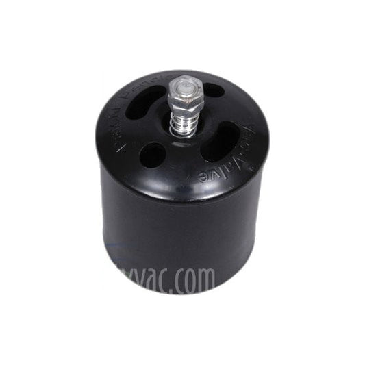 Black Bleeder Valve - Central Vacuum Systems