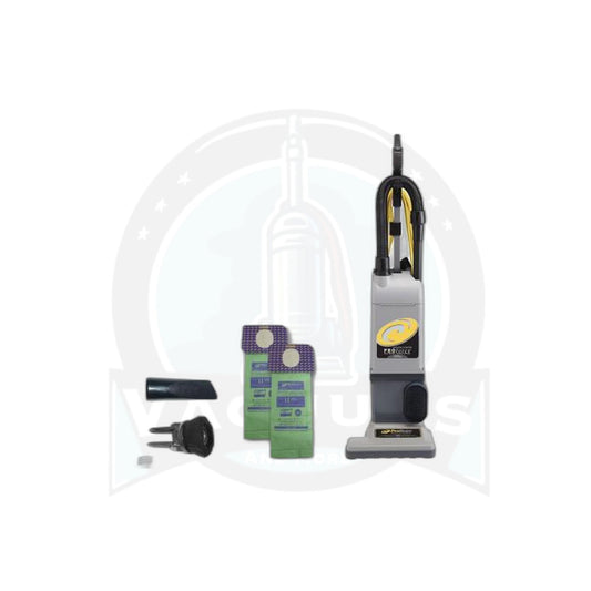 ProTeam 1200XP ProForce Upright with Tools, HEPA, 12", Gray - ProTeam