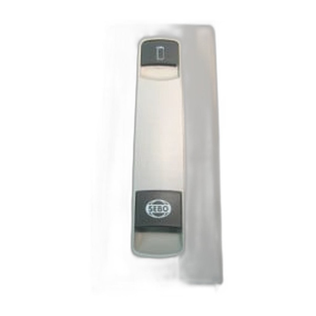 SEBO Complete Front Cover for ESSENTIAL G1, G2 and AUTOMATIC X1, X2 — Light Gray