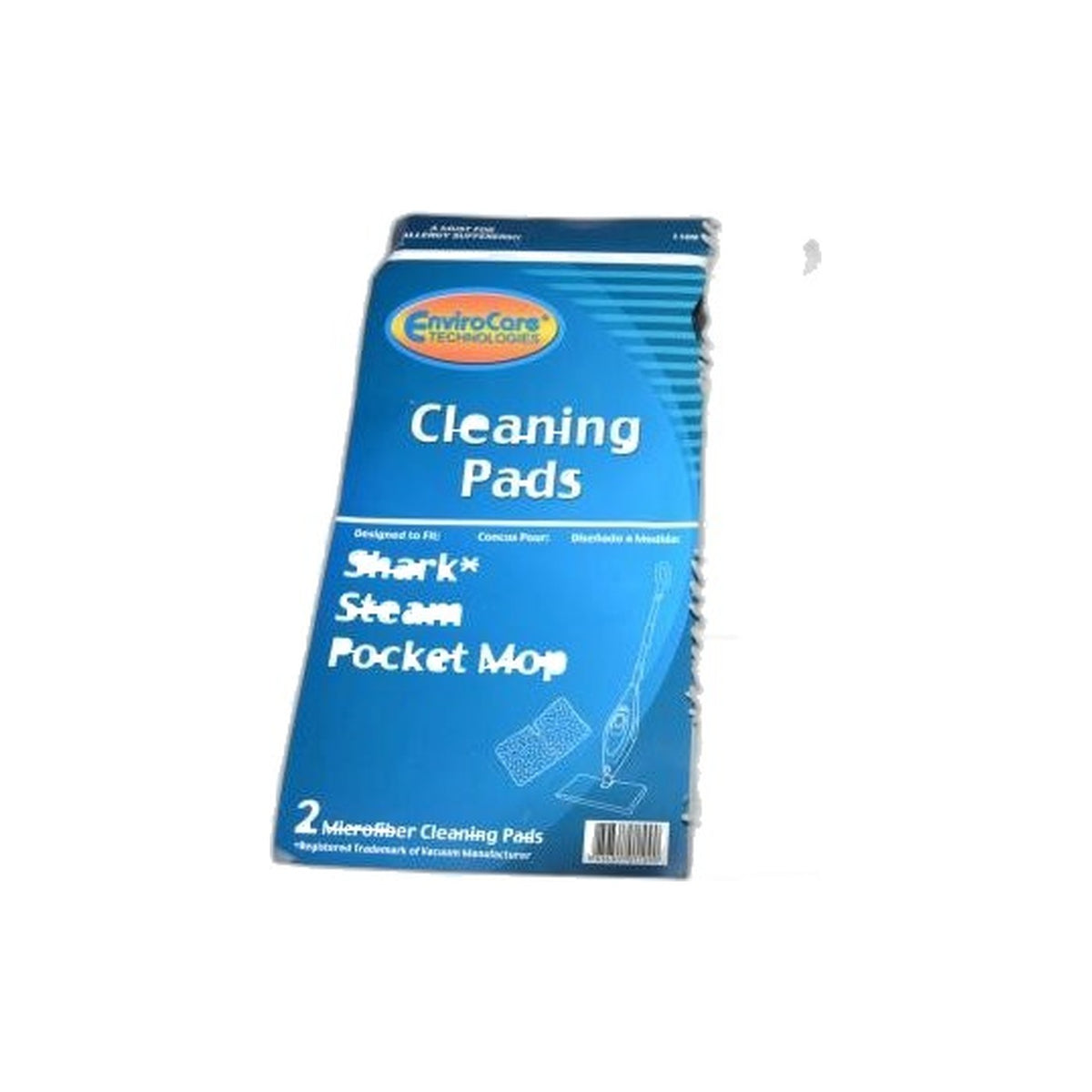 Shark Steam Pocket Mop Pads, XT3601, 2-Pack