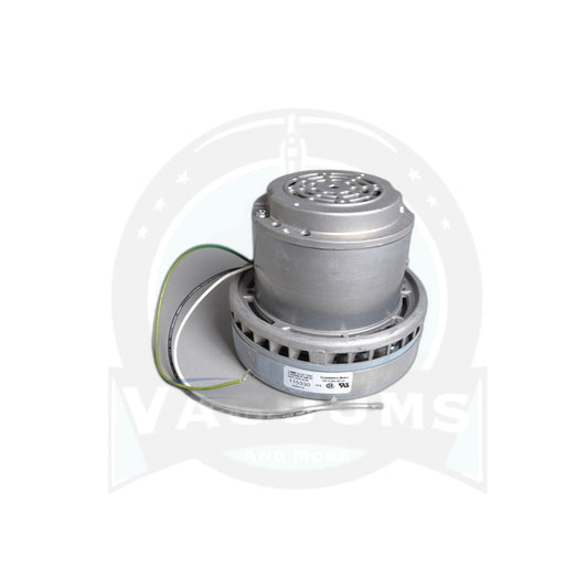 Ametek Motor - 7.2" Diameter, 2-Fan Bypass, 120V, Centrifugal Discharge - Vacuums and More