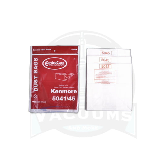 Canister Paper Bags - Kenmore 5041/5045 - 3 Pack - Type H - Kenmore