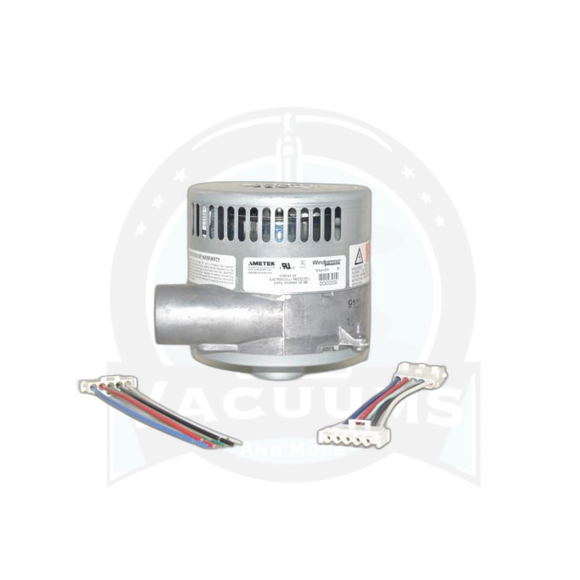 Brushless Blower Motor - Ametek Windjammer 5.7", 240V - Vacuums and More