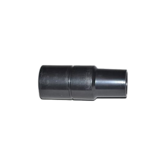 Adapter - 1 1/2" to 1 1/4", Black Plastic, Fits Shark Upright