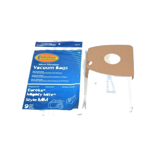 Eureka MM Canister Micro Paper Bags - Mightymite III, 9 Pack