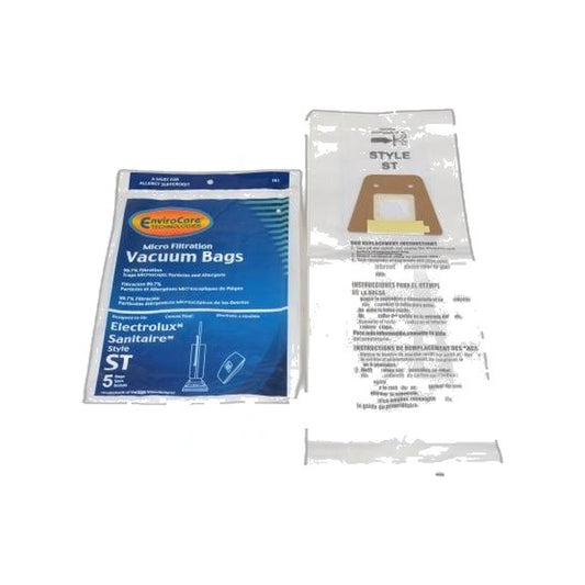 Eureka Style Micro Filtration Upright Paper Bags — 5 Pack