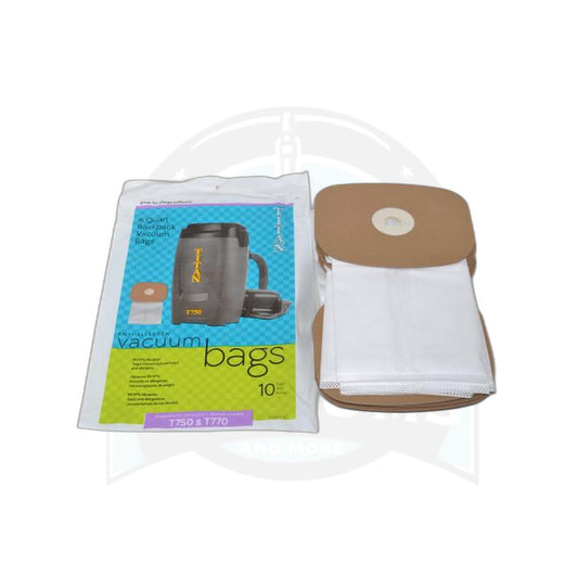 Titan T750 Backpack Allergen Paper Bags - 10 Pack - Titan