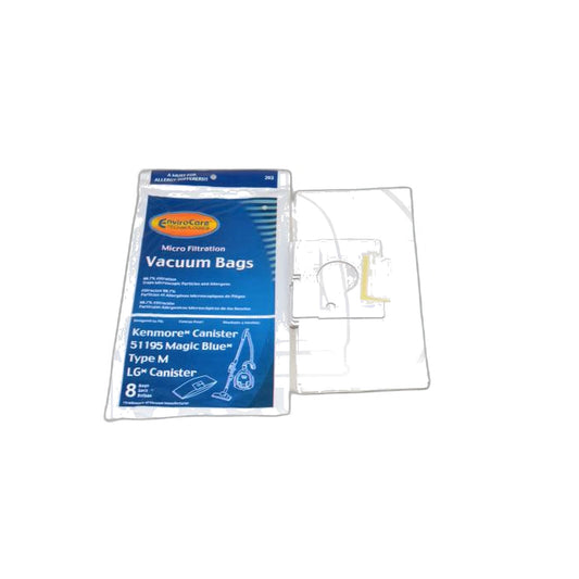 Kenmore Type M Micro Magic Blue Paper Bags - 8 Pack