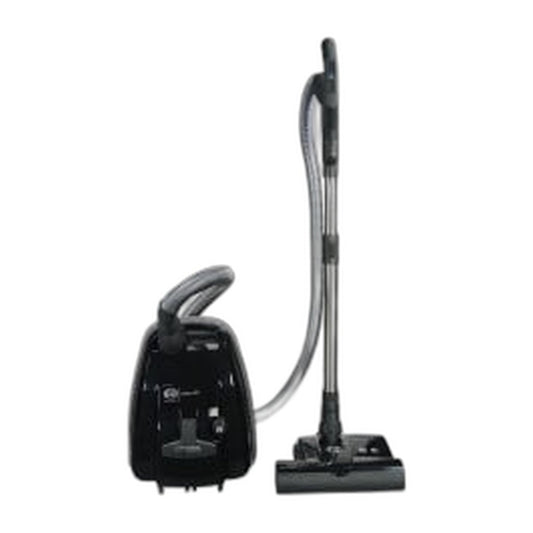 SEBO AIRBELT K3 Premium Canister Vacuum with ET-1 Power Head and Parquet Brush (Black)