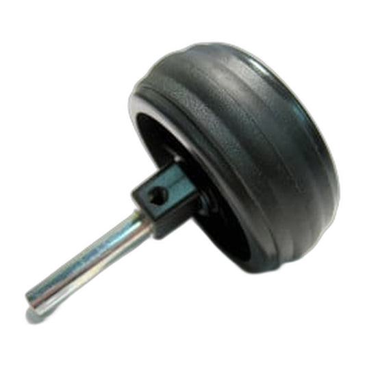 SEBO Power Head Wheel Assembly for ET-1 and ET-2 — Gray Black