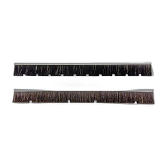 SEBO Brush Strip Set with End Caps for the 7200GS Premium Parquet Floor Brush - 2 Pieces
