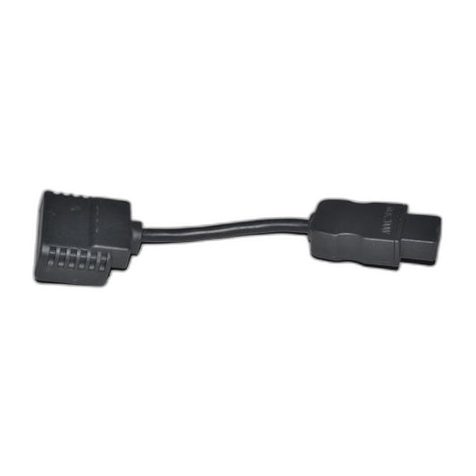 SEBO Mains Cable for AIRBELT D4, E3, K3 and C3.1 (Gray Black)