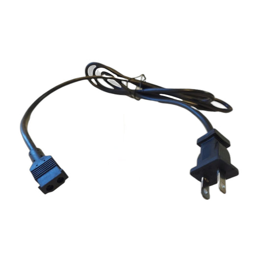Dual-Voltage Central Vacuum Pigtail Cord, Black (Desco Hose Fit)