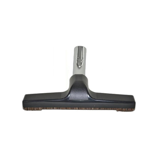 Horsehair Floor Brush with Metal Elbow - Black, 10"