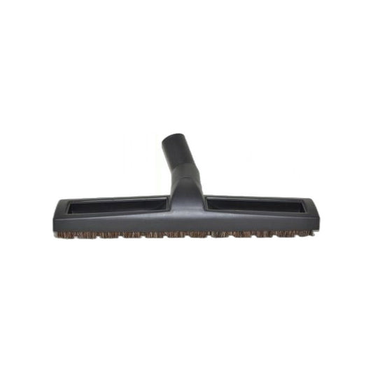 Universal 14-Inch Floor Brush with Wheels - Black
