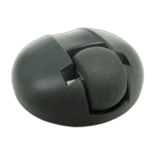 SEBO Rear Castor for AIRBELT E1, E2 and E3 Canisters - Gray Black