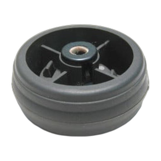 SEBO Complete Wheel for ET-C Power Heads — Gray Black