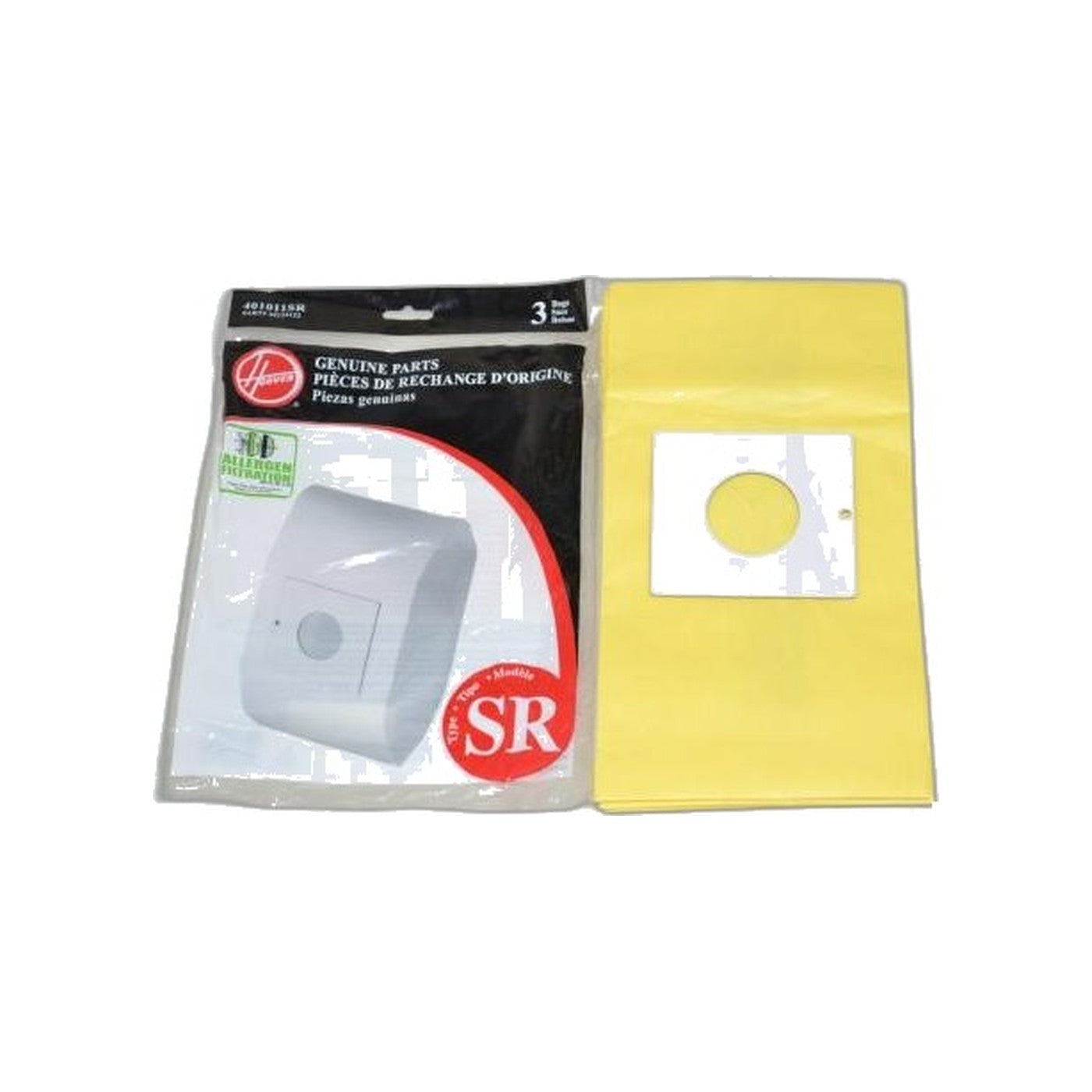 Hoover Sr Duros Canister Paper Bags - 3 Pack