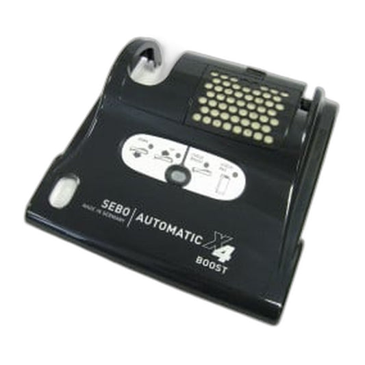 SEBO Power Head Cover for the AUTOMATIC X4 Boost — Complete, Graphite
