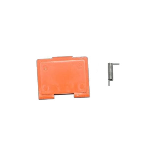 SEBO Access Door with Axle and Spring for X Series Uprights — Orange