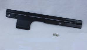 Rear Bottom Plate, complete, for X1 and X4 (gray black)