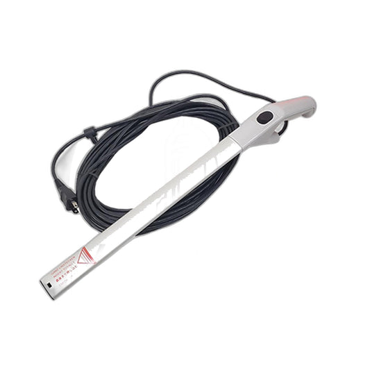 SEBO Handle Assembly with Tube, Cord and Switch for ESSENTIAL G Series — Light Gray / Gray Black