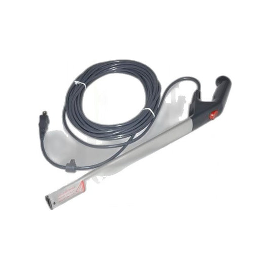 SEBO Handle with Cord, Tube and Switch for AUTOMATIC X4 and X4 Boost — Gray Black / Red