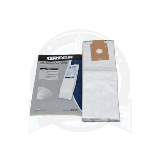 Oreck Edge and Halo Upright Vacuum Bags - 8 Pack