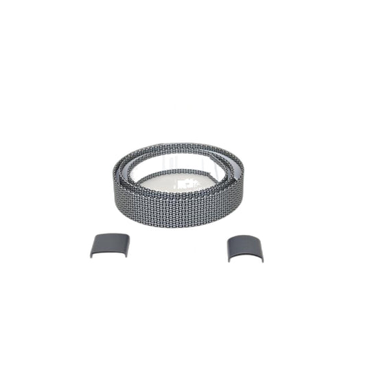 SEBO AIRBELT Textile with Clips in Black and Silver Ovals — AIRBELT K3 Premium