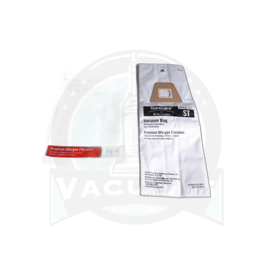 Sanitaire PAPER BAGS- St,5Pk,Sc-600,Upright - CLOTH MATERIAL - Eureka