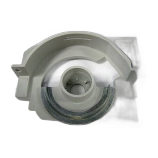 SEBO Right-Hand Brush Roll Bearing Block for 300 and 350 Mechanical — Light Gray
