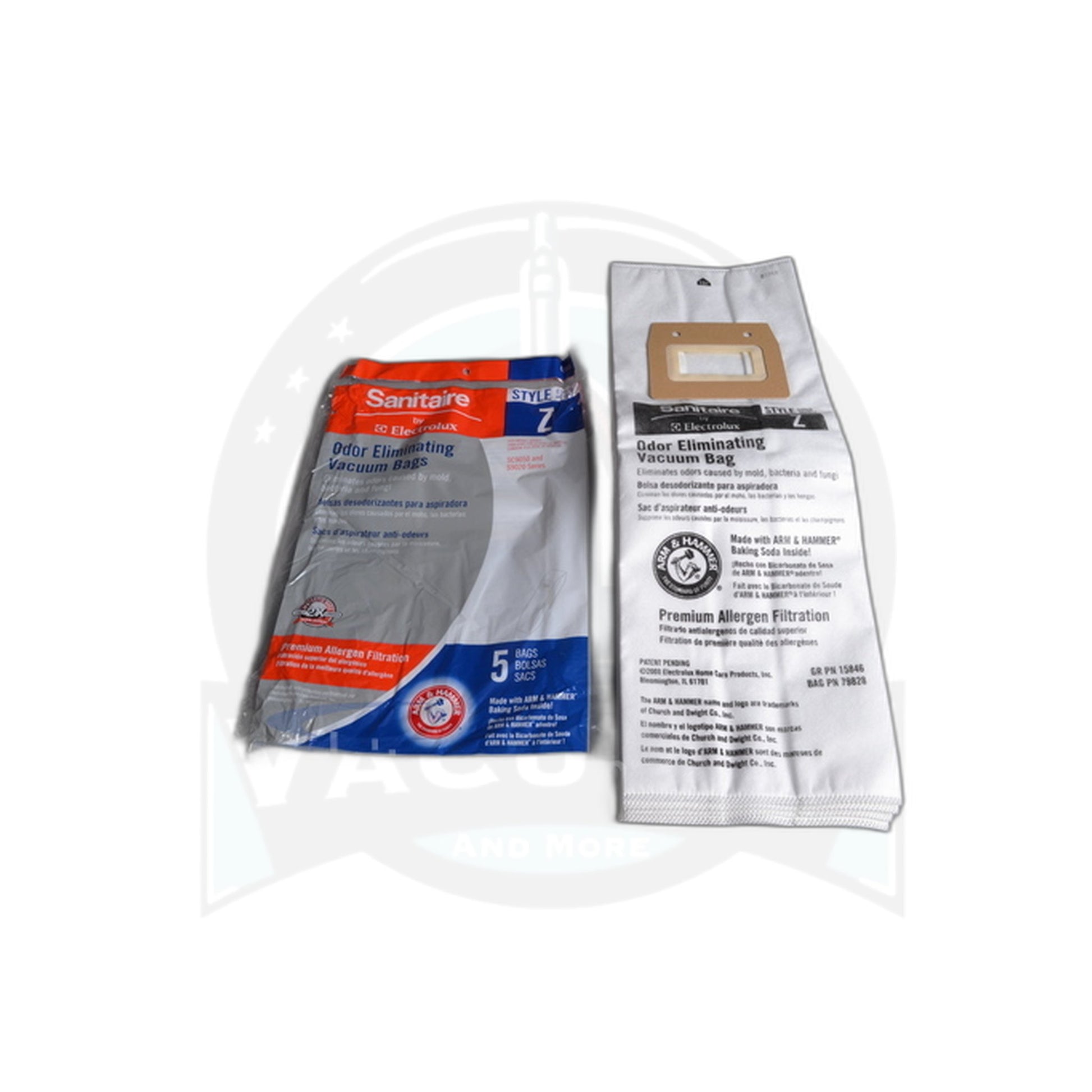 Z Synthetic Upright Paper Bags - Eureka SC9050 (5-Pack) - Eureka