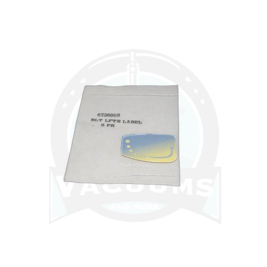 Kirby Generation 6 Belt Lifter Label - 5 Pack