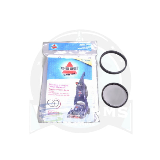 Bissell ProHeat Belt Accessory Pack - 1 Flat & 1 Geared Belt - Bissell