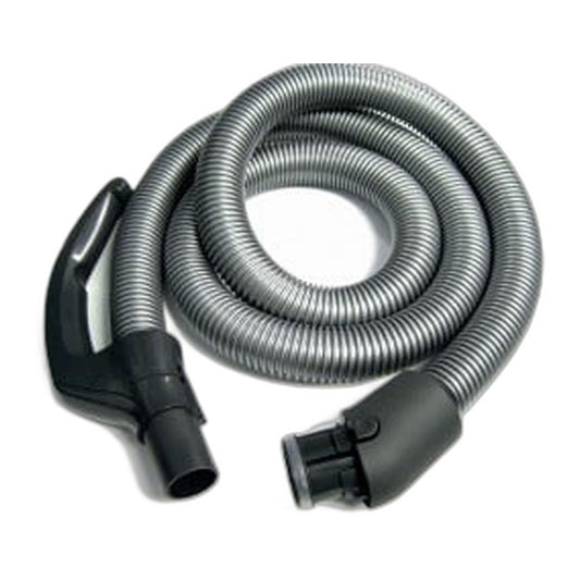 SEBO Suction Hose with Handle for AIRBELT E1 KOMBI and E2 TURBO - Gray Black and Silver