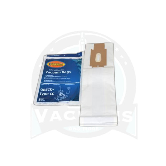 Oreck Type CC Micro Paper Bags - 8 Pack